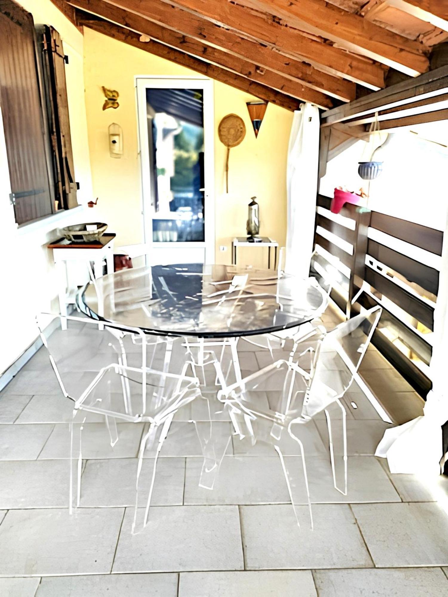 Maison Paisible A Veyras Avec Piscine Privee Et Vue Montagne Kültér fotó