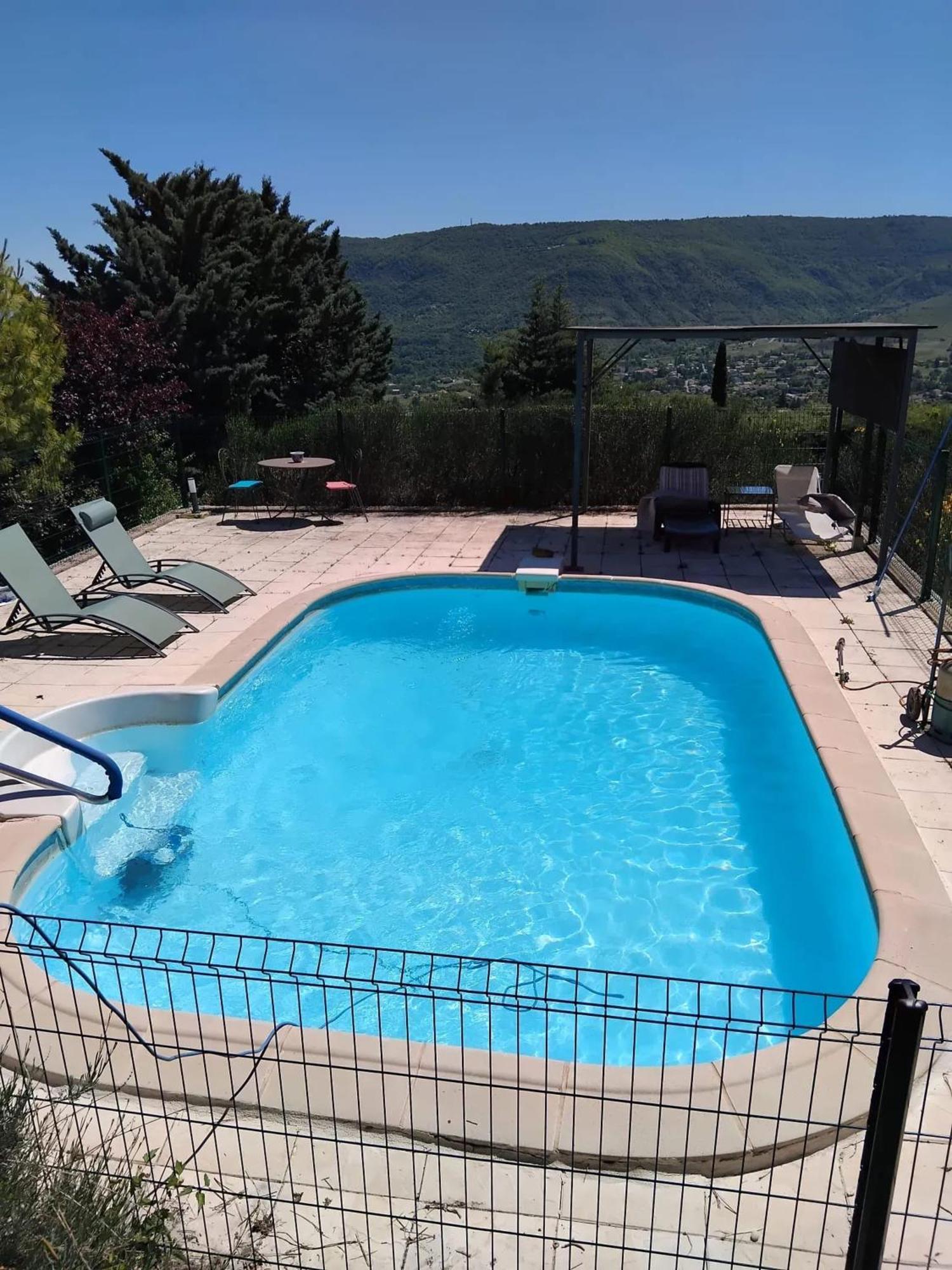 Maison Paisible A Veyras Avec Piscine Privee Et Vue Montagne Kültér fotó